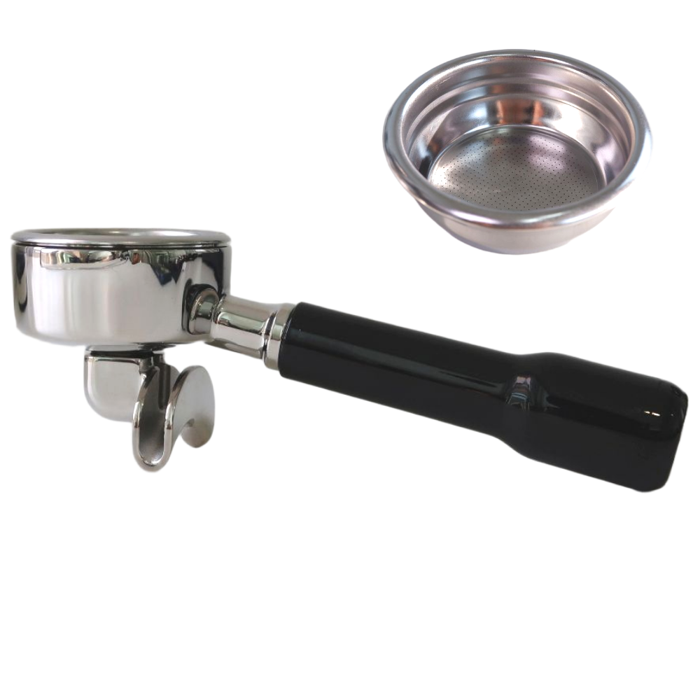 58mm 스파웃 포터필터 바스켓 포함 씨메 E61 훼마 호환 포타필터, 1개, 블랙 49,900원