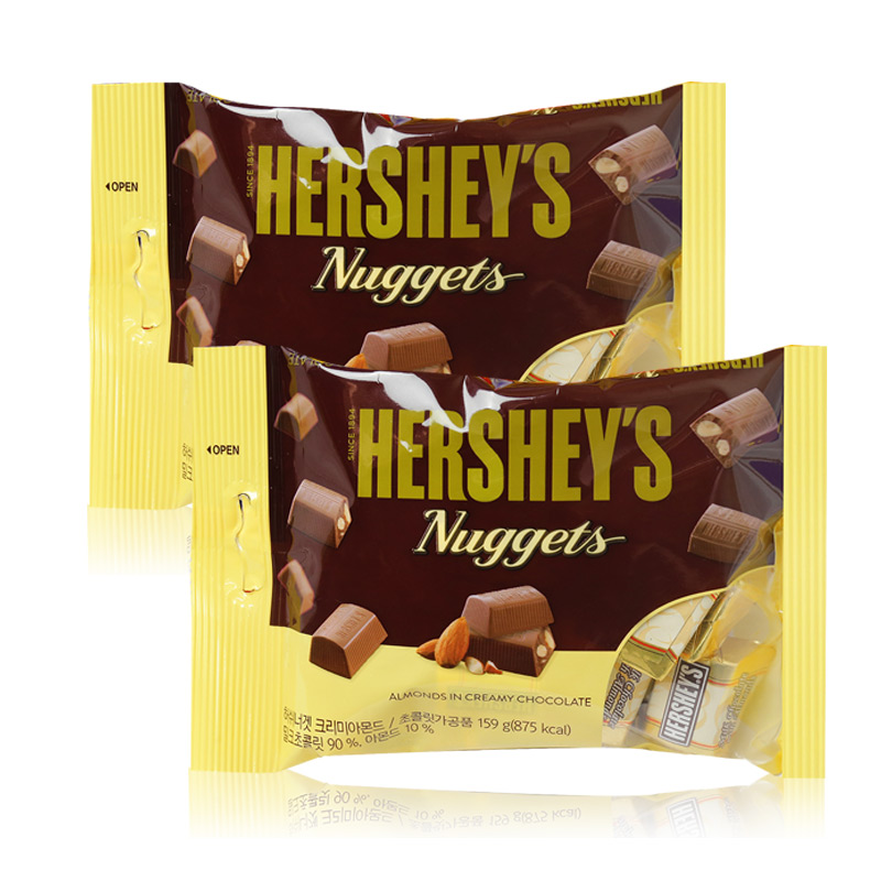 허쉬초콜릿 너겟 아몬드159g x2개, 159g, 2개 12,320원