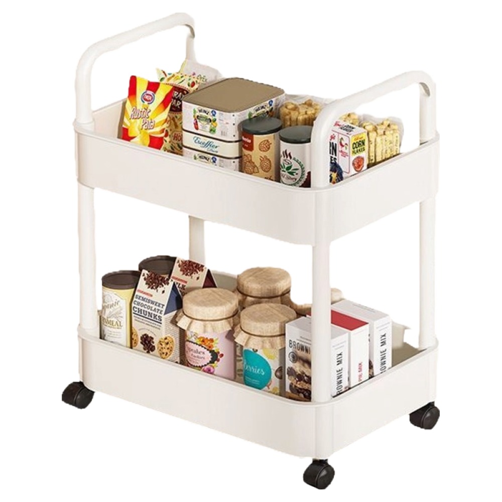 라라공방 이동식 선반 2단 트롤리 8,970원