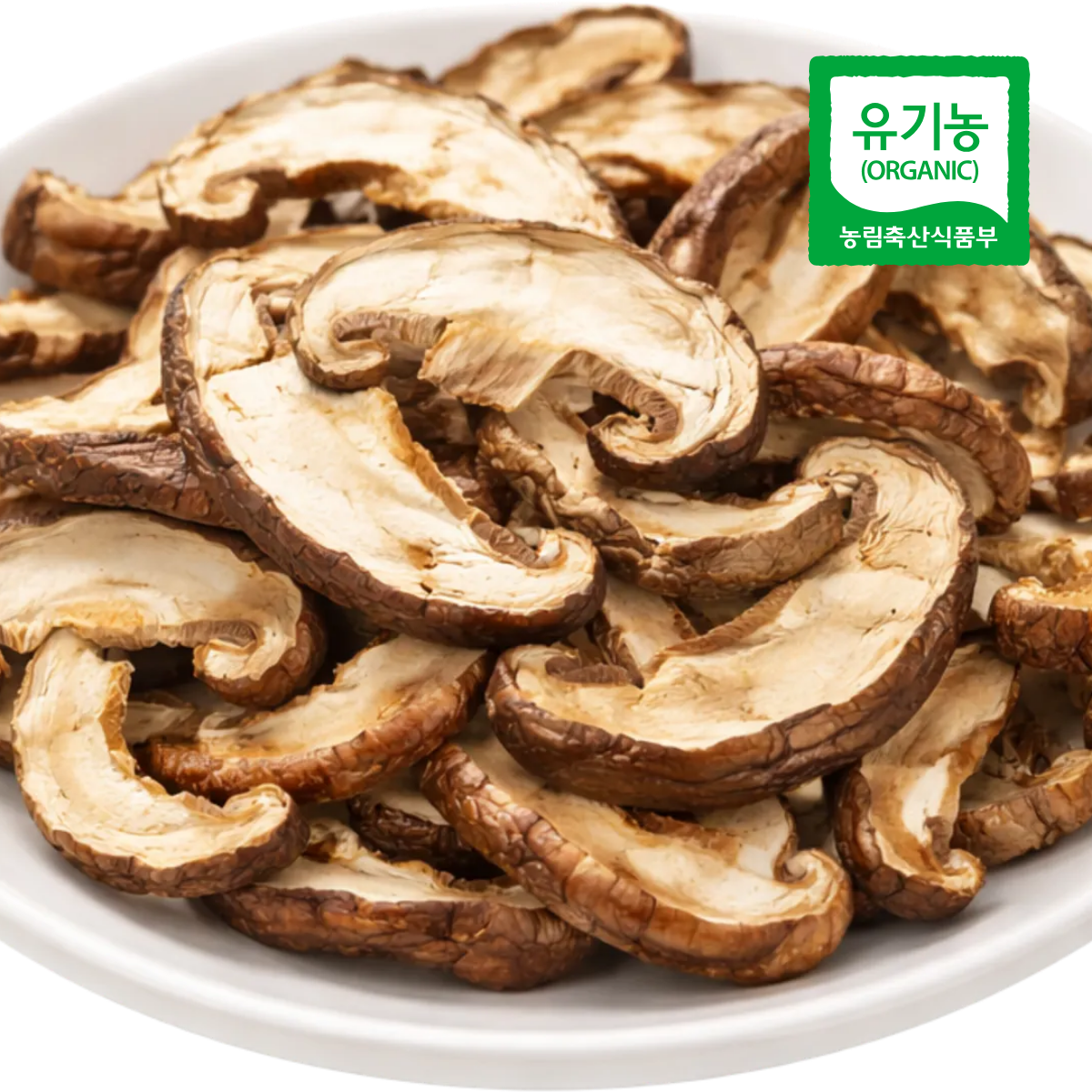 [산지선별]국내산 유기농 슬라이스 건표고버섯 (전남 장흥), 1개, 100g 8,500원