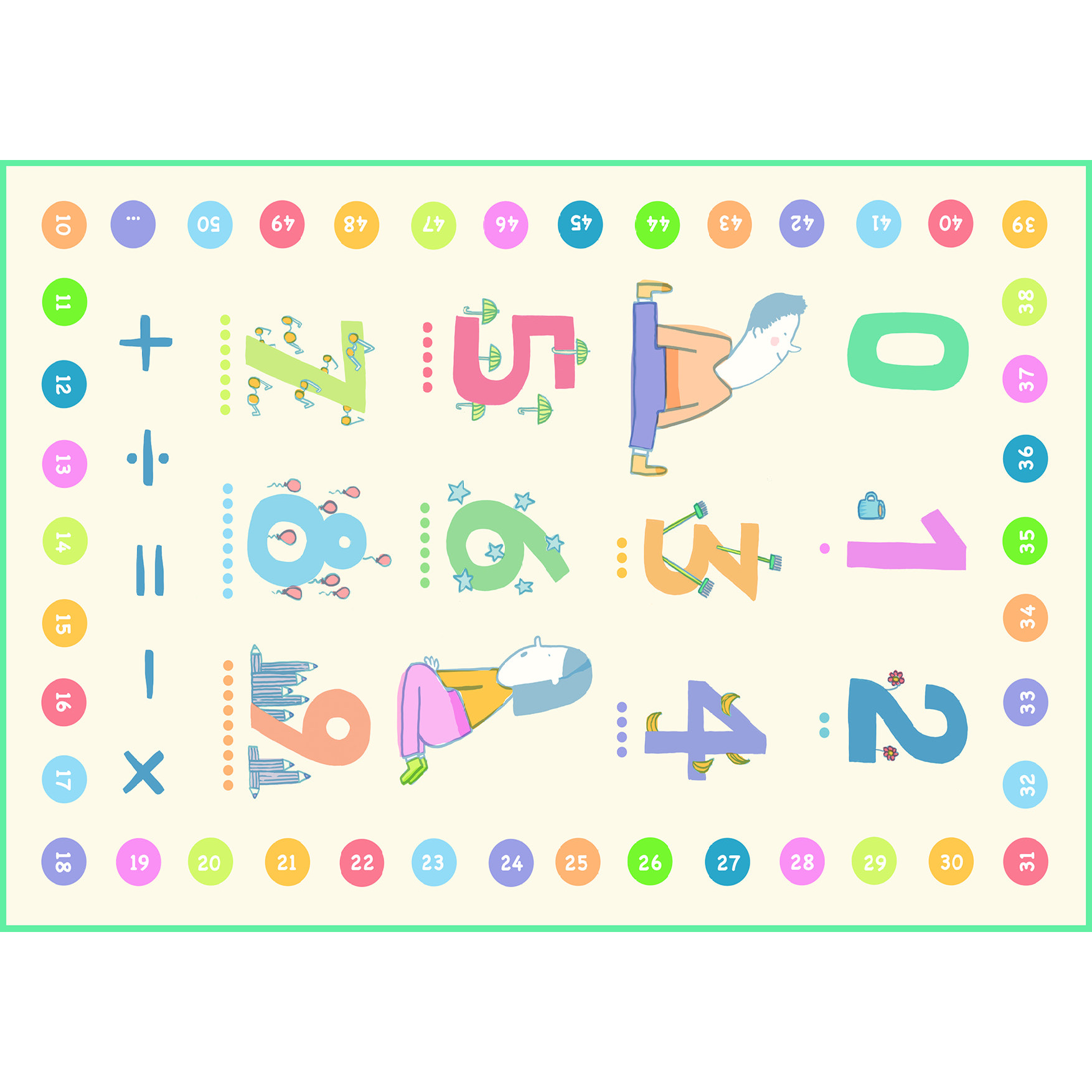 다나플레이 놀이매트 일러스트 카페트 93,120원