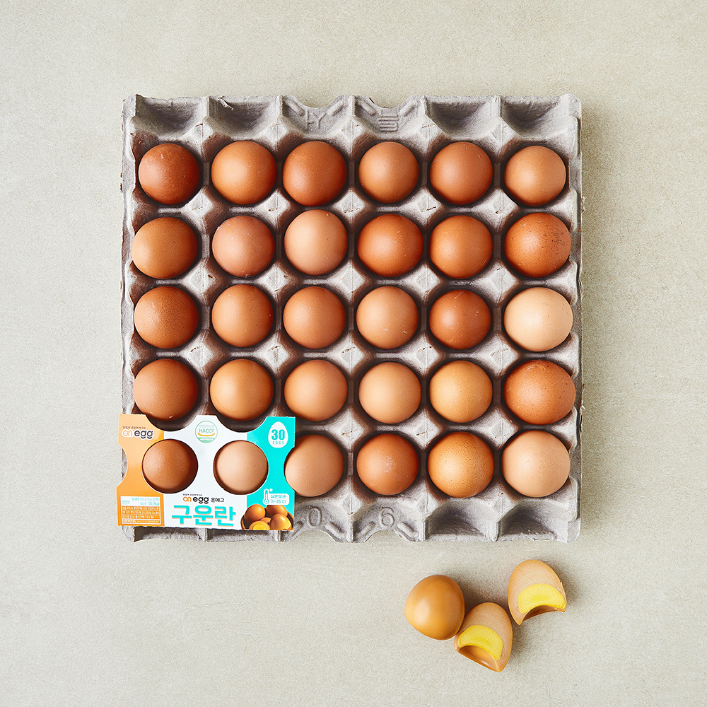 [로켓프레시] 온에그 구운란 중란 1.05kg 10,990원