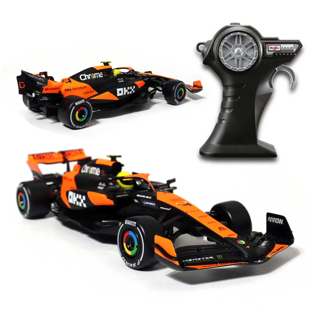 레이싱RC카 마이스토 1:24 F1 맥라렌 MCL38 2024 4번 Miami GP 2.4GHZ 무선조종자동차 자동차장난감, 오렌지, 1개 49,900원