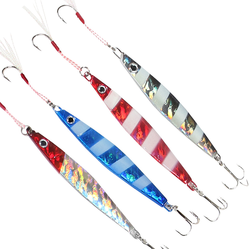 BNF 풀 메탈지그 바다 라이트 지깅 농어 삼치 방어 갈치루어 야광 40g 3,200원