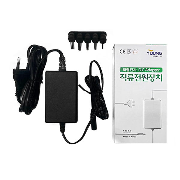 태영전자 전자식아답터 TY 5V 3A 코드일체형 11,500원