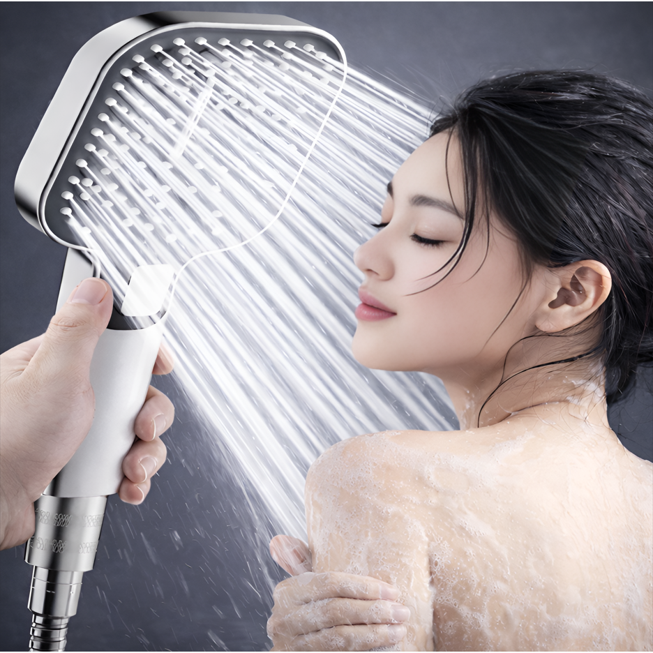 대형 3단 폭풍수압 고압 샤워기 헤드 욕실 절수 샤워기 교체 14,800원