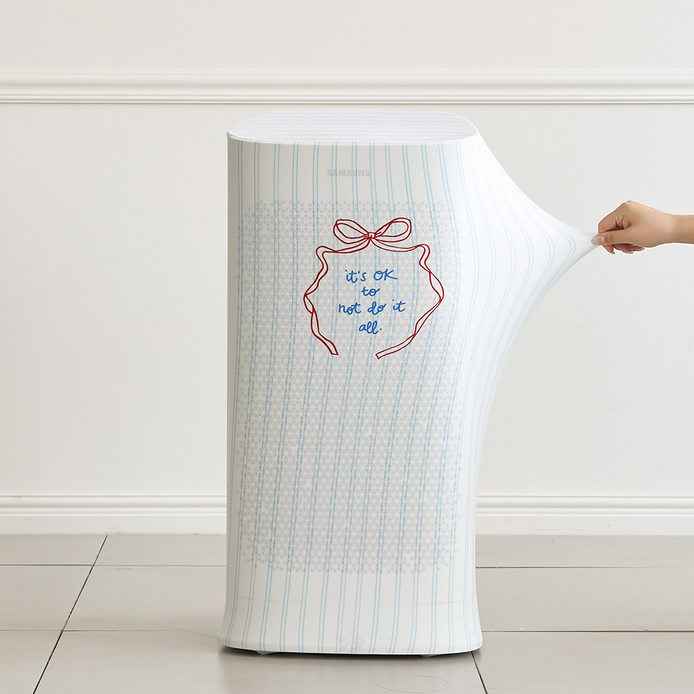 베베데코 스판 가전 멀티커버 빈티지리본 중형 11,580원