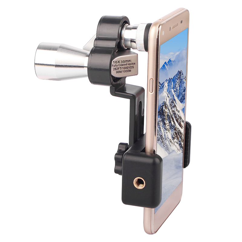 뷰콘 풀패키지 미니10배율 FMC풀멀티코팅 HD급 렌즈+휴대폰어댑터 메탈포커싱 원핸드 단안경 망원경 10X30mm 업그레이드 18,900원