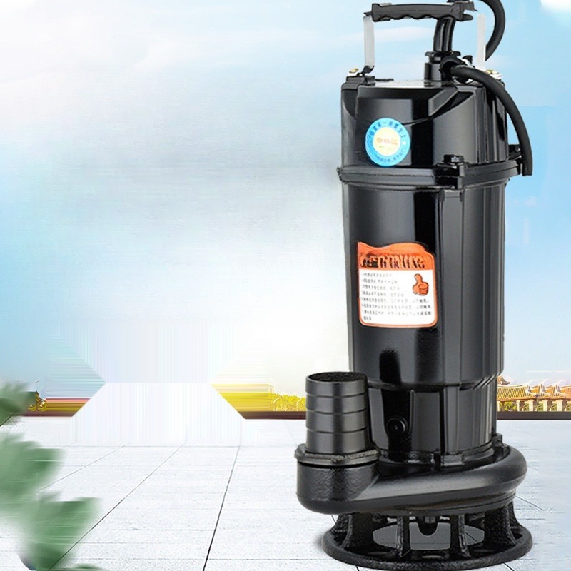 쭌스몰 소형 자동 배수 수중 절단 펌프 농업용 양수 하수 오 절단 2200W-2인치 펌프 5m 케이블+10m 파이프, 1개 223,800원