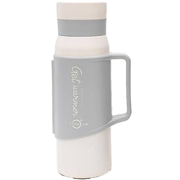 리빙오보제 대용량 손잡이 보온병, 화이트, 1.2L, 1개 34,520원