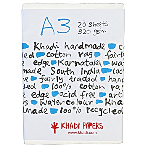 카디페이퍼 A32W 100%코튼 미술용지 드로잉지 수채화종이 20매 320g 황목 A3 낱장팩 35,600원