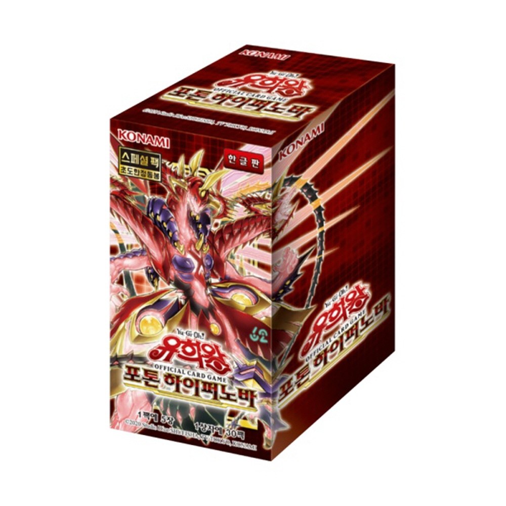 유희왕카드 부스터팩 86탄 포톤 하이퍼노바/스페셜팩포함/, 단일품목, 1개 23,500원