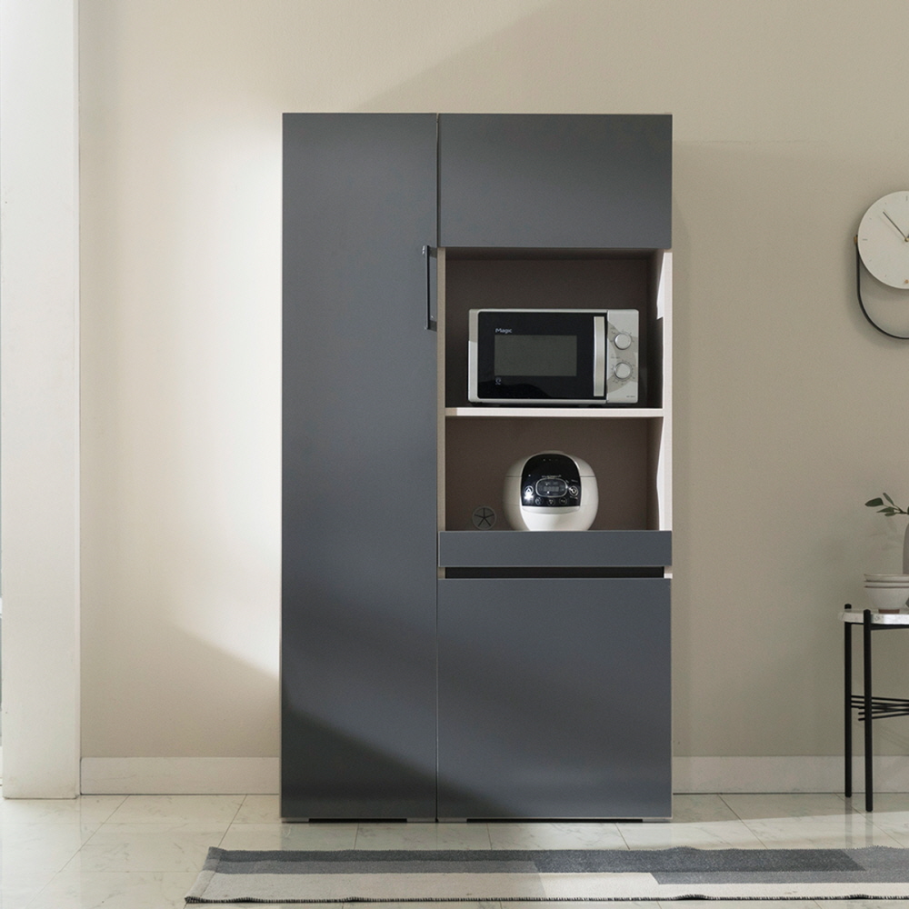 장인가구 E0 플레이트 주방 수납장 400 + 광파오븐 렌지대 600 방문설치 295,220원