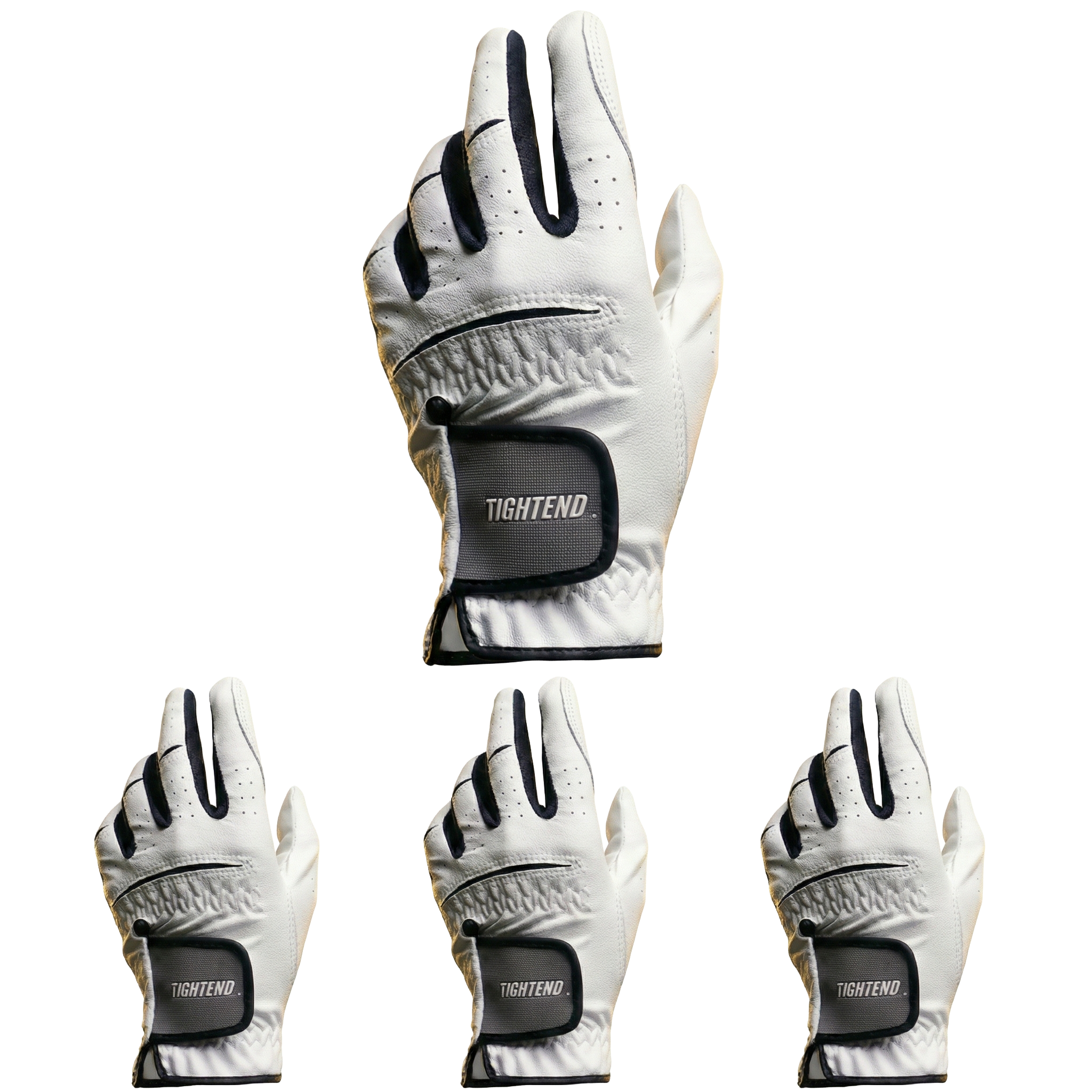 타이트엔드 필드 반양피 골프장갑, 단일색상, 4개 19,900원