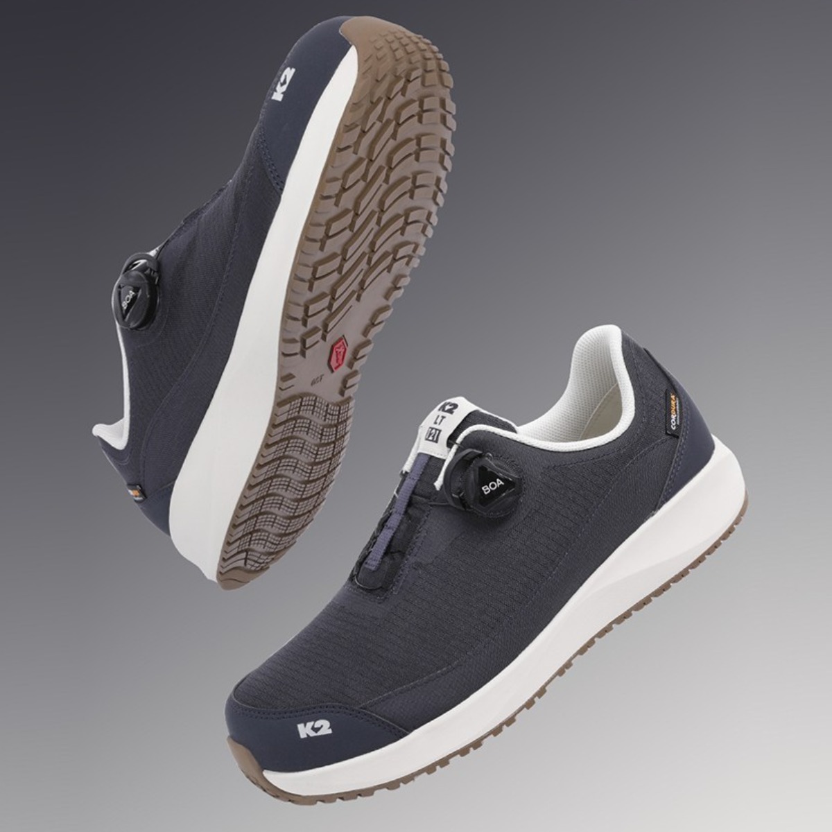 K2세이프티 발편한 경량 안전화 LT-121NA, (N4) NAVY, 1개 96,900원