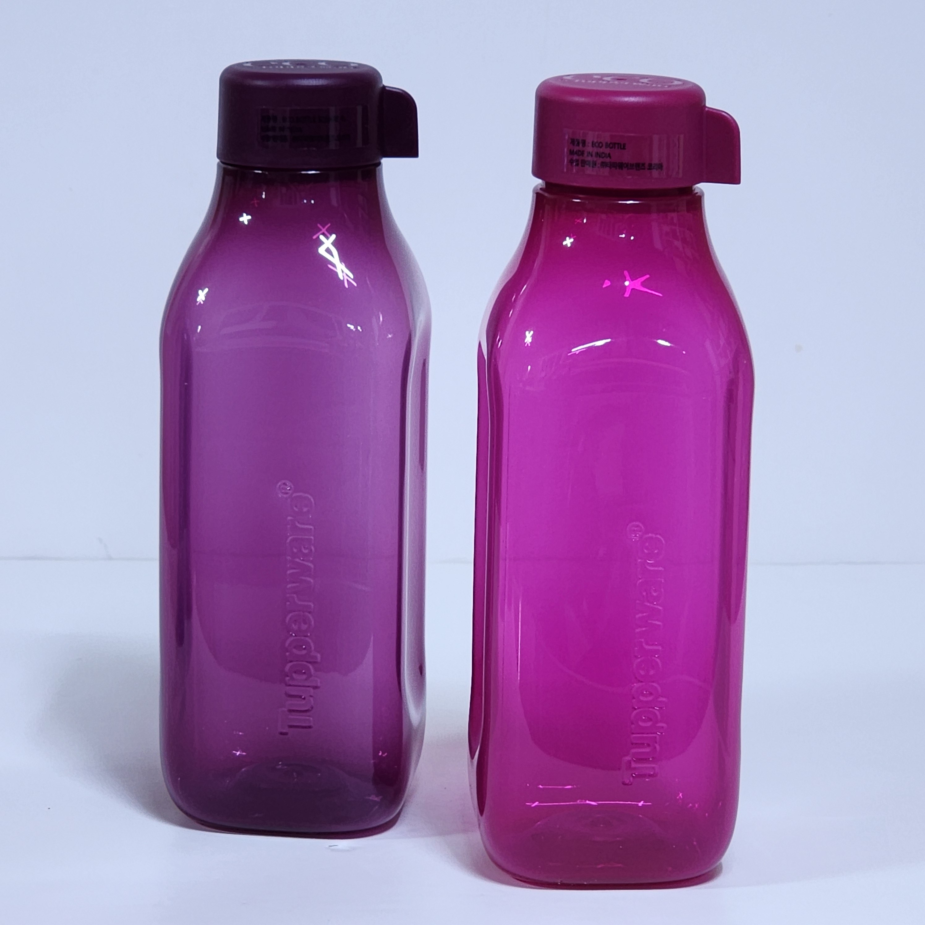 타파웨어 에코물통 1L 2P 자주 진보라 27,000원