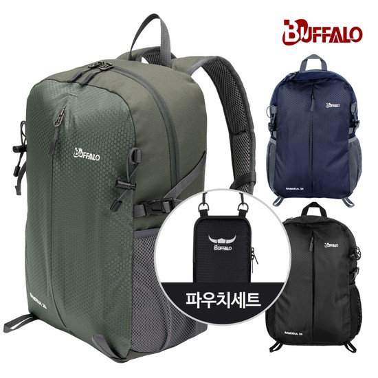 산들배낭25L 파우치세트 가방 등산용품 42,200원