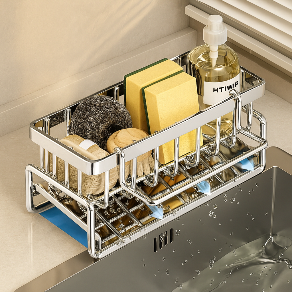 헤인느 올스텐 자동 물빠짐 수세미 거치대 8,800원