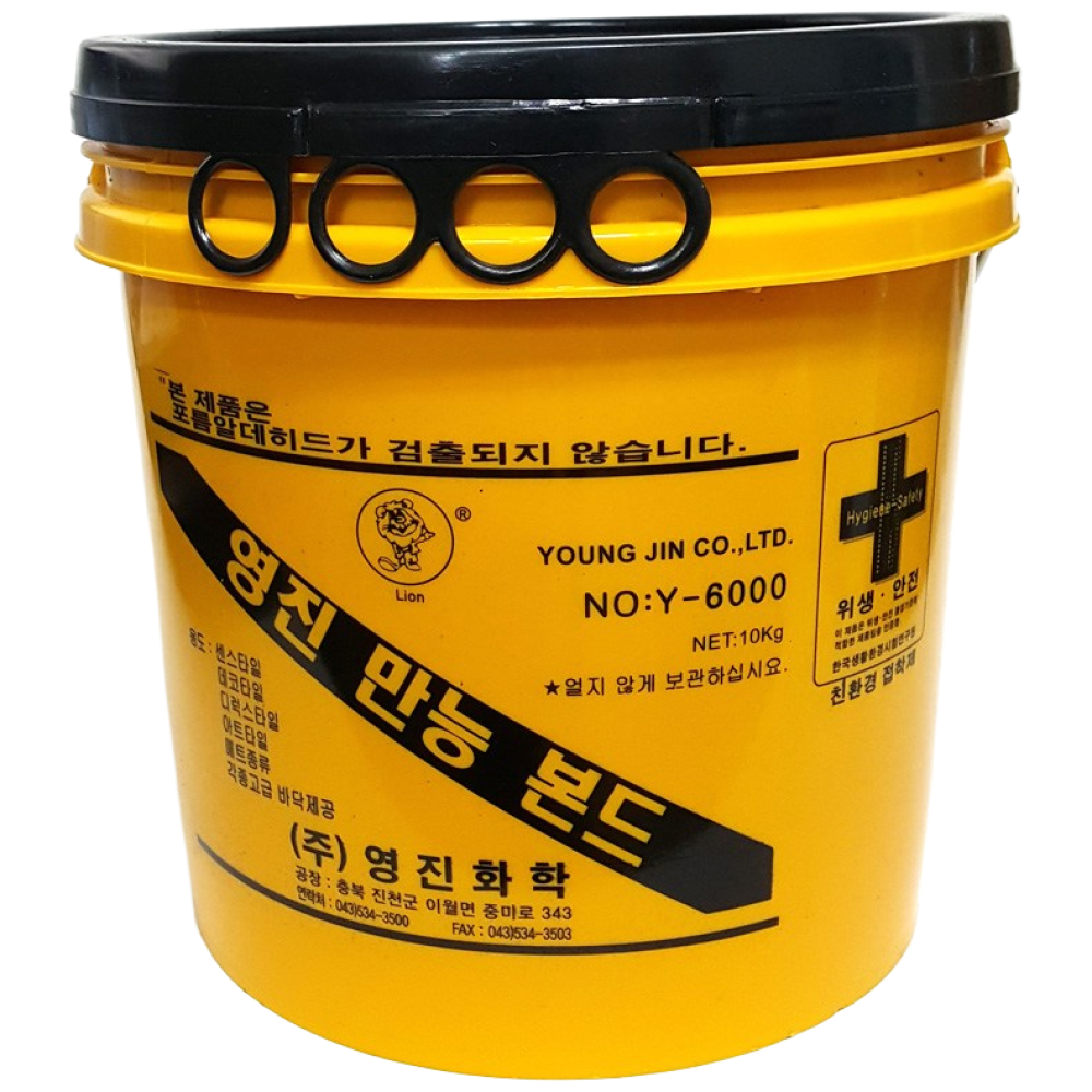 영진 만능본드 변성접착제 타일접착제 Y-6000 10kg 39,000원