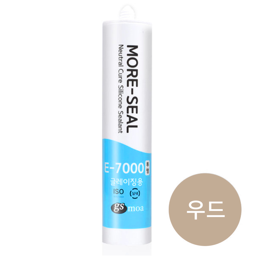 GS모아 E-7000 유리글레이징용 실리콘 우드색 2,100원