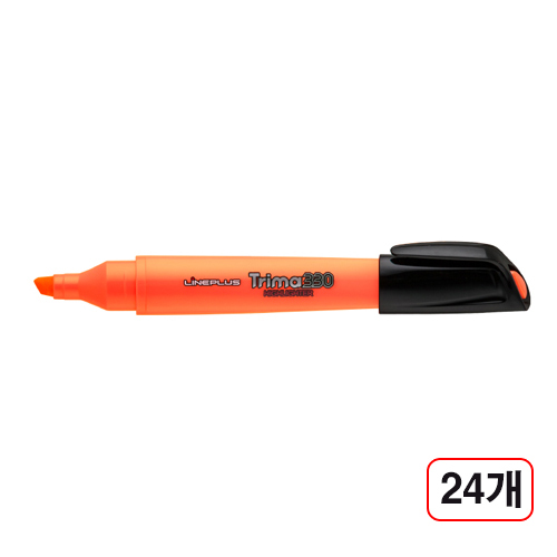 라인플러스 트리마 형광펜 주황, 24자루 21,980원