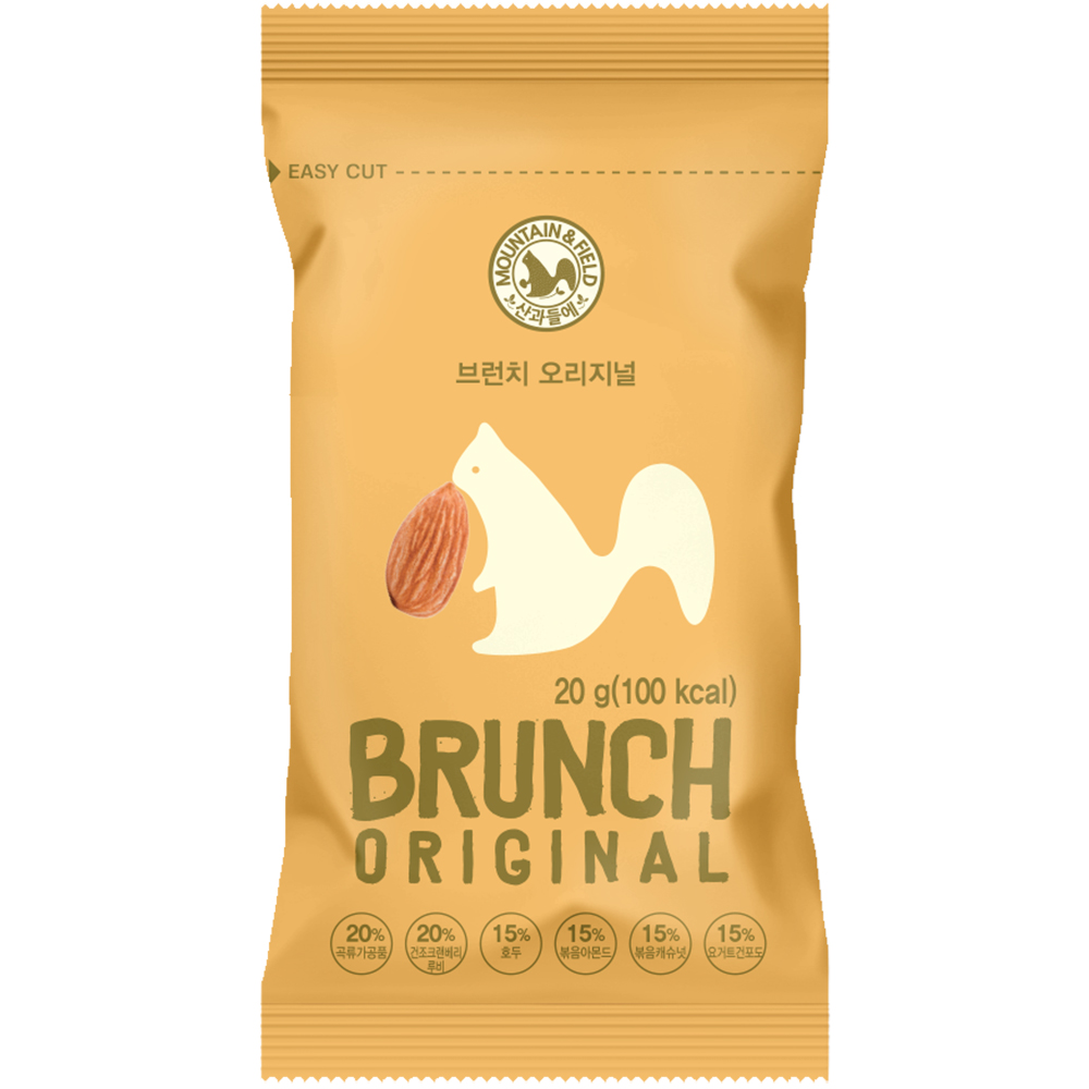 산과들에 브런치 오리지널 하루견과, 20g, 50개 25,990원