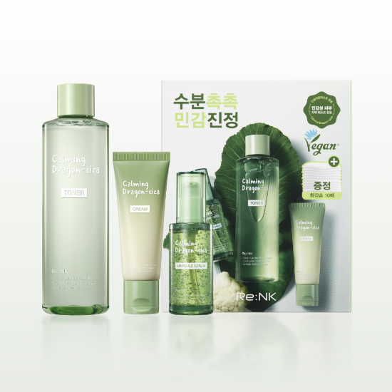 리엔케이 카밍 드래곤시카 기초 3종 세트, 1세트 27,250원