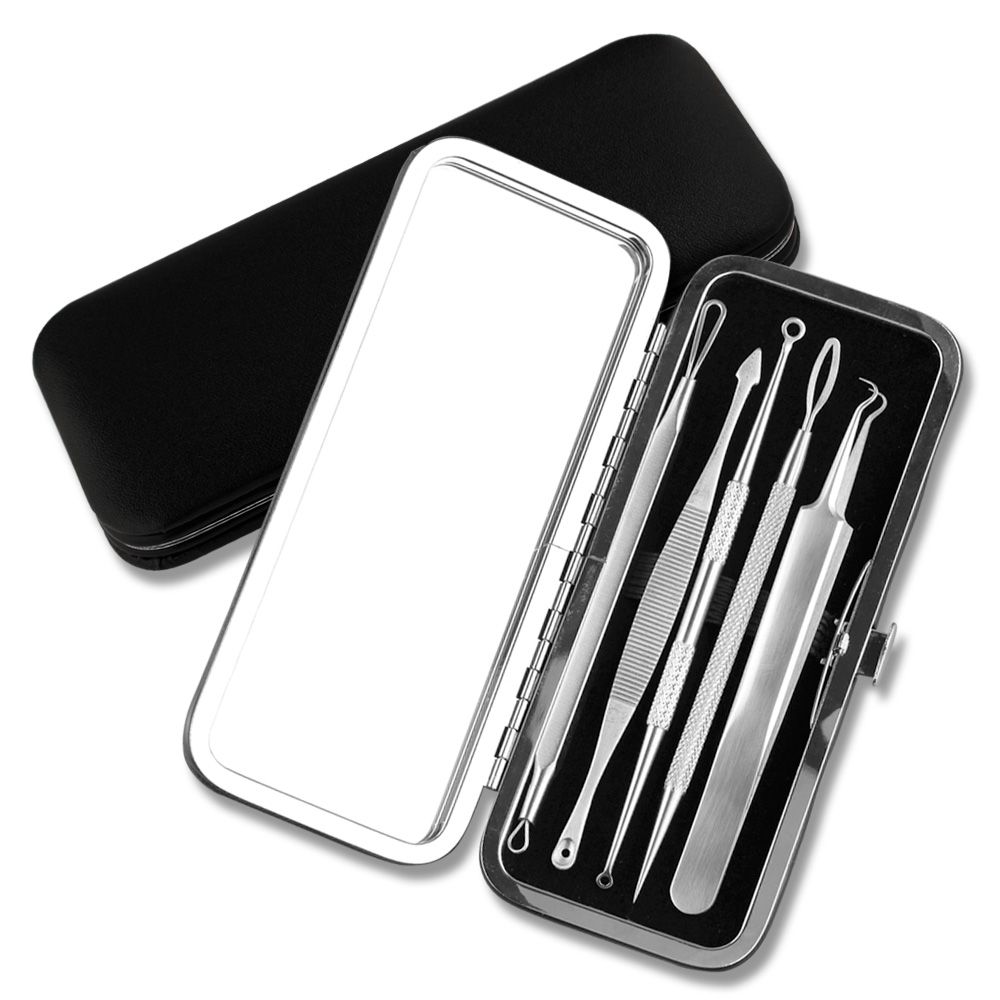 의료용 고급 여드름압출기 9종 A세트 피지압출기 핀셋 피지제거기, 1개 10,400원