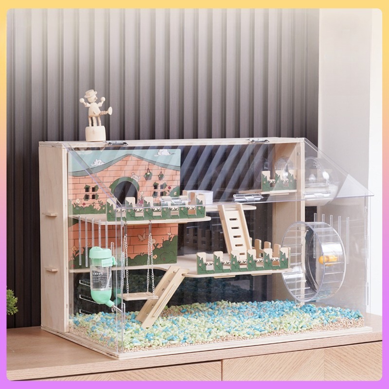 햄스터 케이지 아크릴 투명 대형 특대형 고급 빌라형 사육장 44,000원