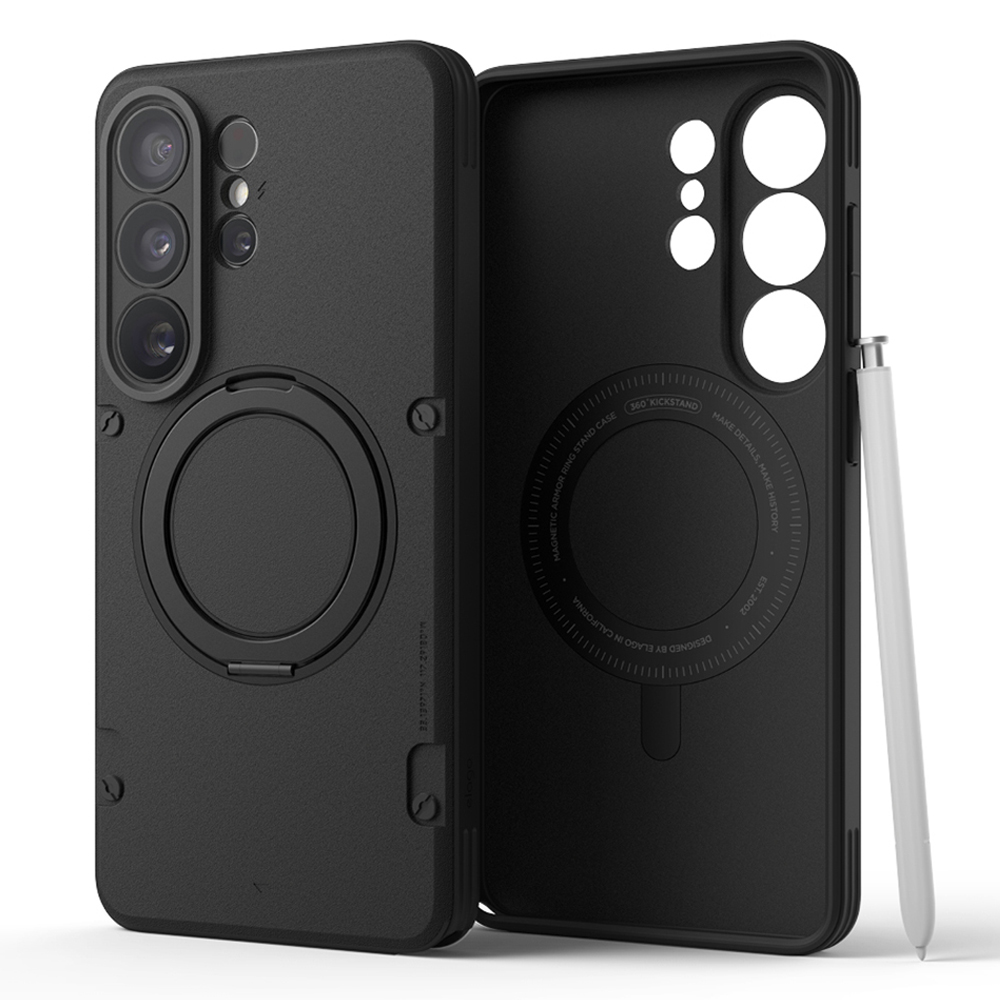 엘라고 맥세이프 풀커버 아머 링 스탠드 휴대폰 케이스 37,800원