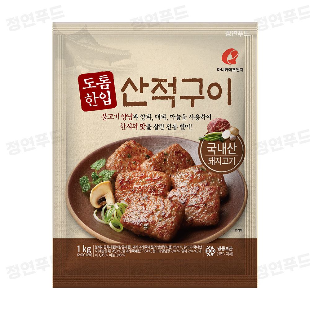 마니커식품 도톰한입 산적구이 국내산 1kg 16,800원