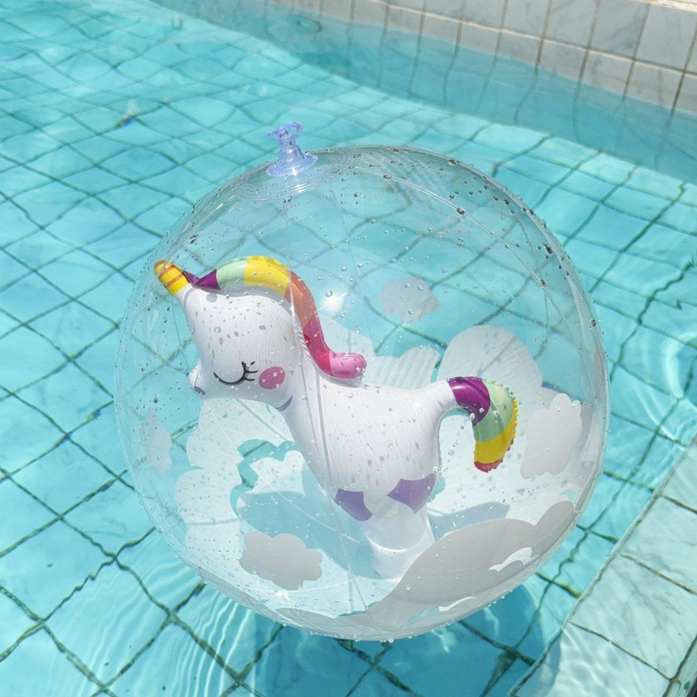 바다 인어 유니콘 팽창 비치볼 물놀이 공 11,000원