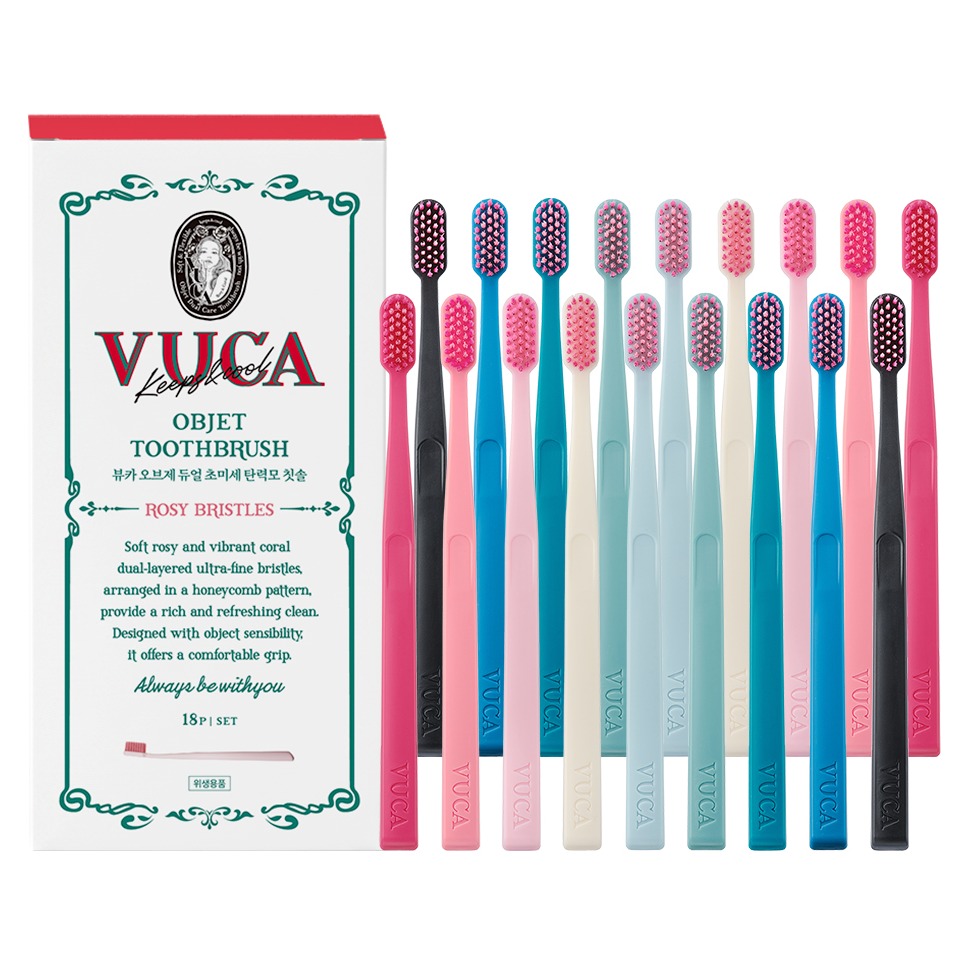뷰카 오브제 듀얼 초미세 탄력모 칫솔 15,900원