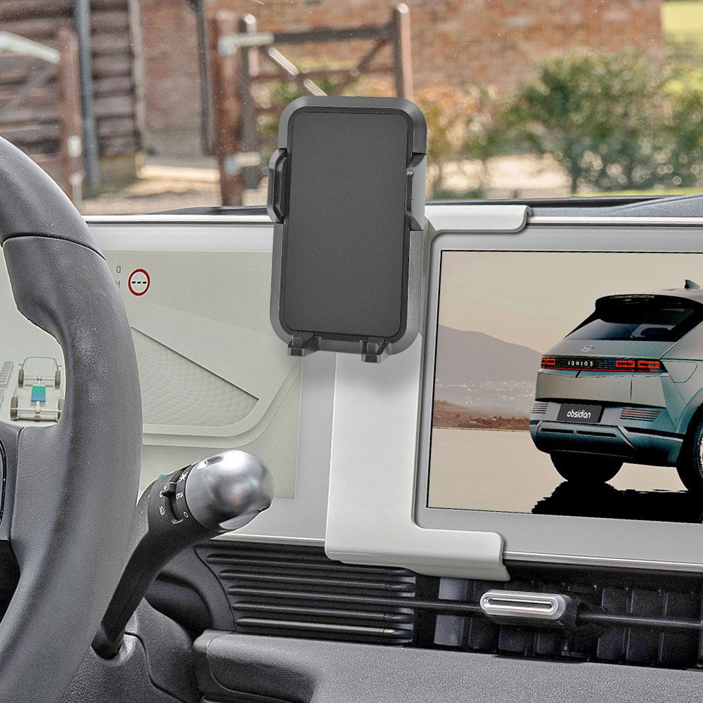 옵시디언 아이오닉5 전용 핸드폰 반자동 클립거치대 아이폰 갤럭시 Z폴드 Z플립 26,300원