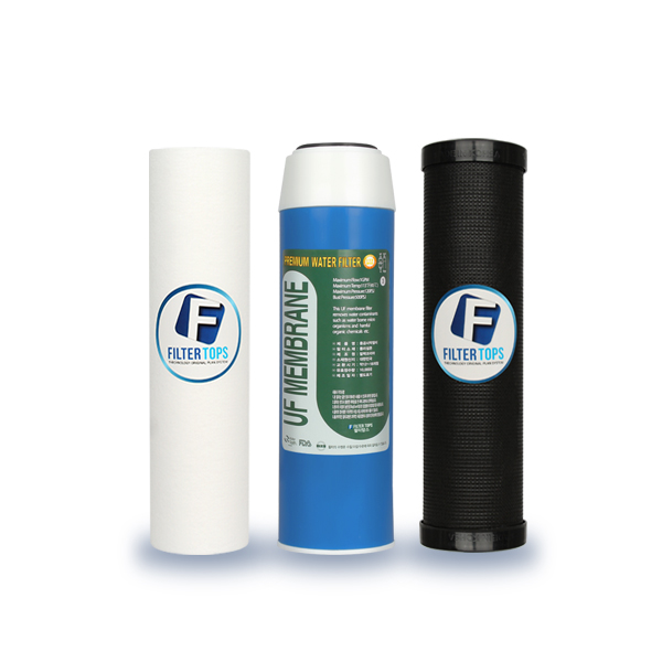 10인치 UF 나노멤브레인 하우징 정수기 필터 산업용 전체세트, 현재가 79,900원