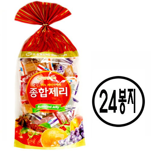 일광제과 종합젤리, 무료배송, 추억의 젤리, 500g, 24개 82,050원