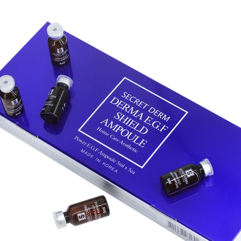 시크릿덤 더마 EGF 쉴드 앰플 + mts롤러 주름미백앰플 5ml x 5ea 집중탄력, 5개, 5ml 19,900원