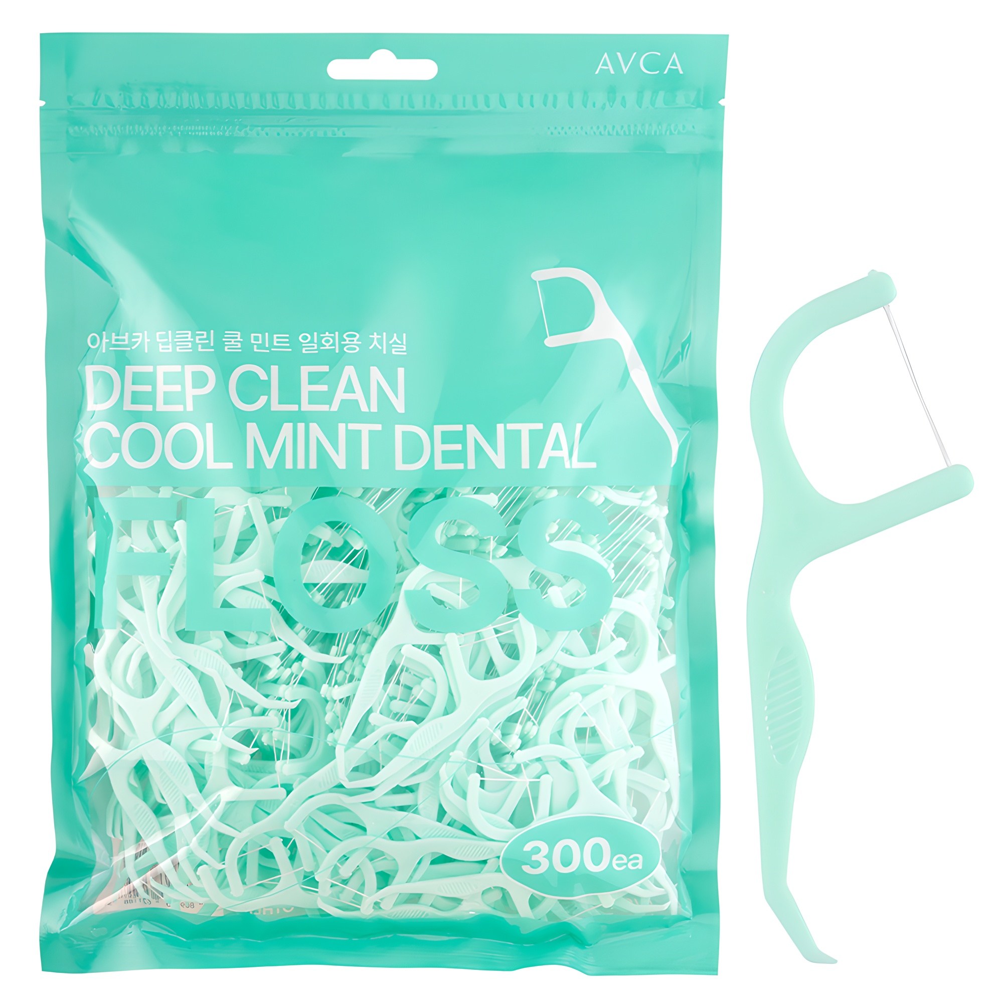 아브카 딥클린 쿨 민트 일회용 치간 치실 + 휴대용 케이스 5,900원