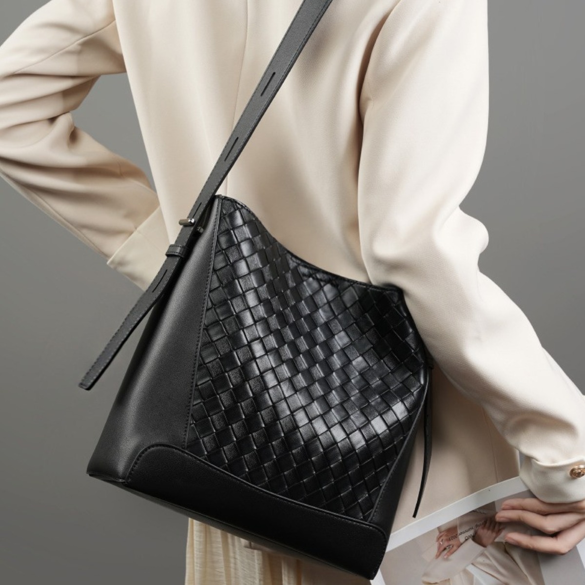 SHOPPI 리얼 소가죽 여성 럭셔리 데일리 숄더백 크로스백 81,500원