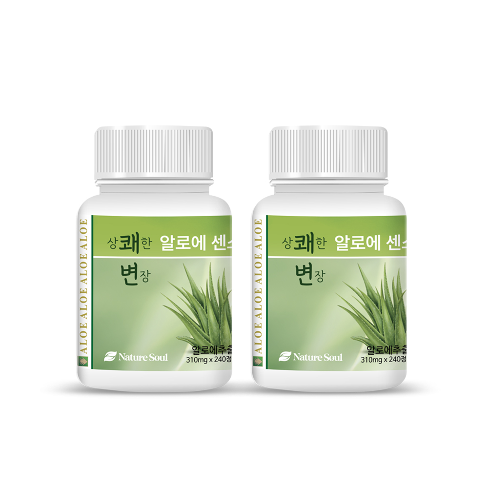 상쾌한변장 알로에센스99 240정x2병 22,700원