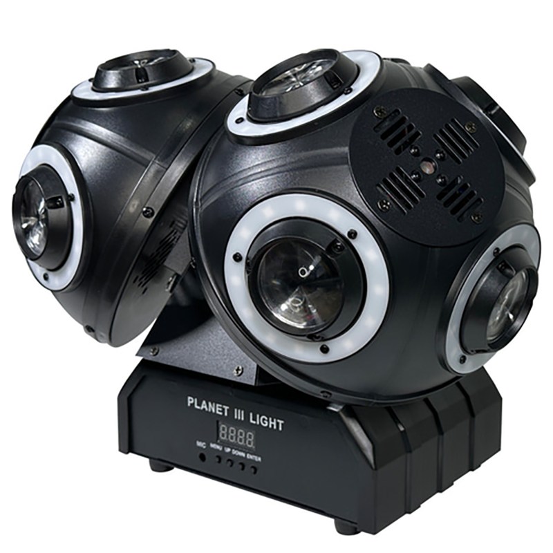 HN-743 RGBW 10W x12구 3헤드 무빙라이트 특수조명 클럽 나이트 무대조명, 현재가 360,170원