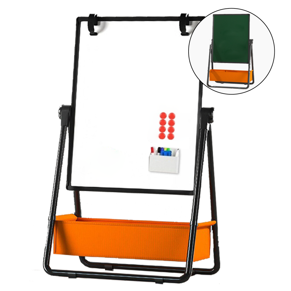 하루아즈 접이식 화이트보드 미니 붙이는 자석 화이트보드 양면 칠판 분필 54,800원