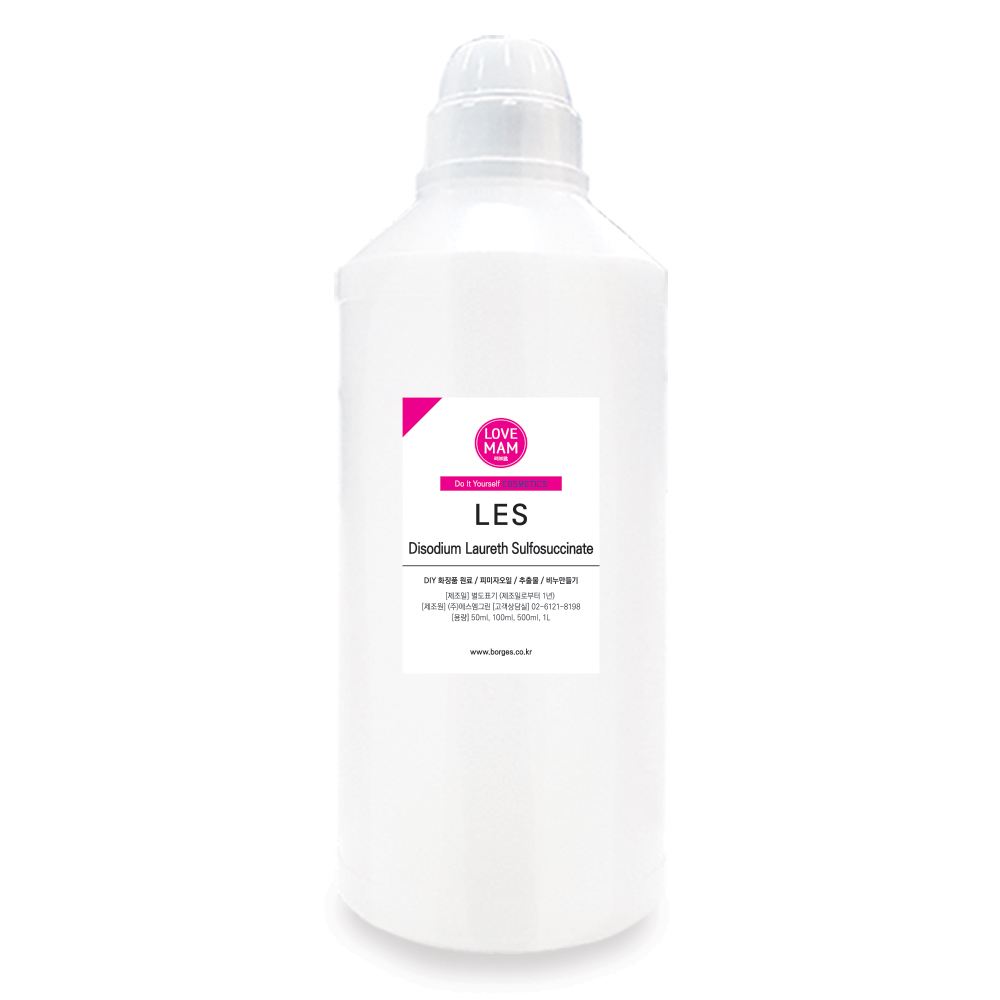 LES 계면활성제 디소듐라우레스설포석시네이트, LES 100ml, 1개 3,000원