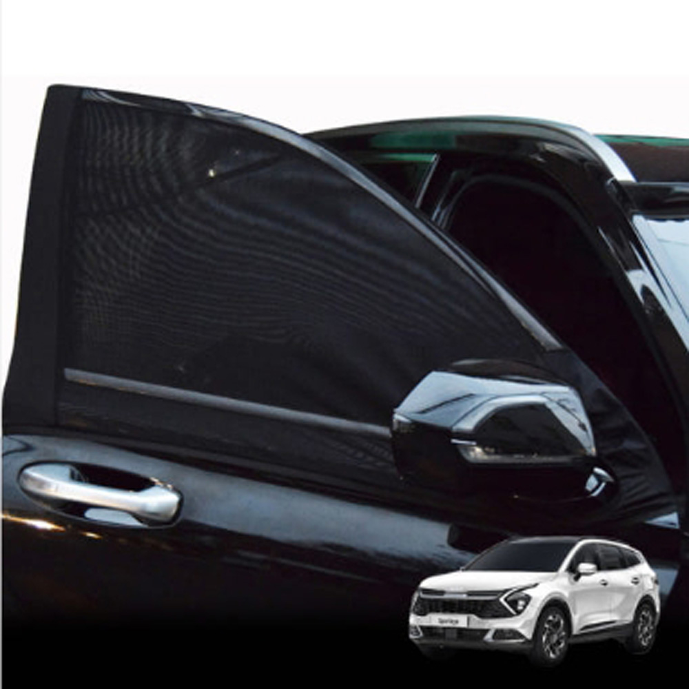 국내생산 스포티지 전용 앞좌석 방충망 자동차 모기장  차박용 햇빛가리개 2p(1SET) 24,900원