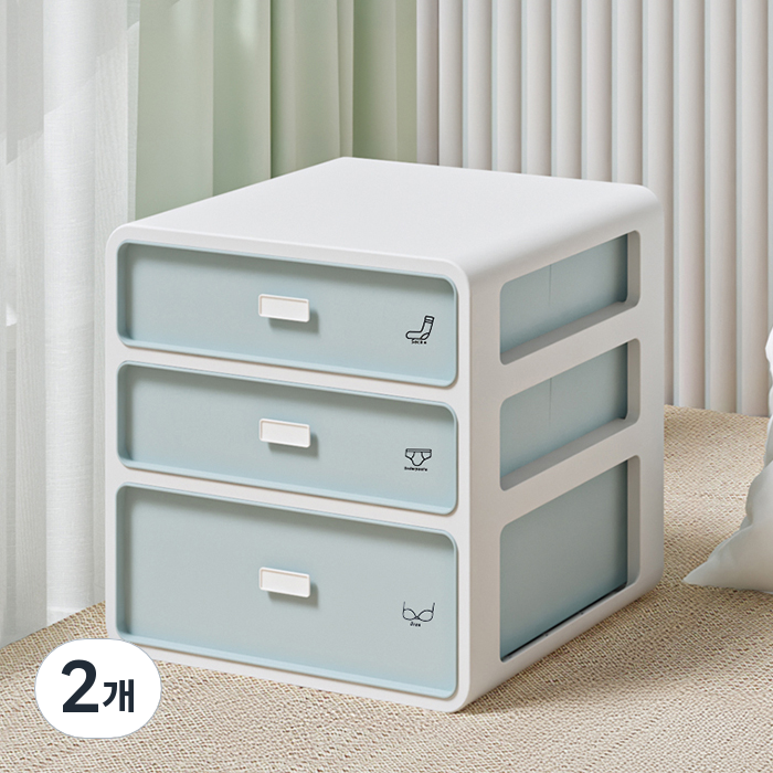 리빙공감 스마팅 속옷 양말 수납 리빙 칸막이 정리함 3단 44,560원