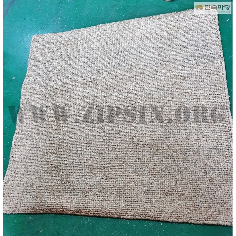 민속마당 직접 제작 특급 짚 멍석 전통멍석( 2*3m)/짚멍석/덕석/찜질방/황토방/매트/돗자리/민속품/, 1개 2,100,000원