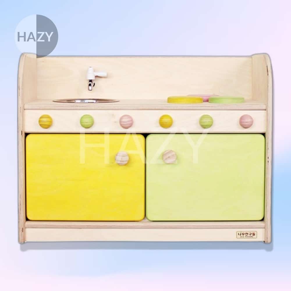 원목 미니 주방놀이 소꿉놀이 역할놀이 교구장 어린이집 유치원 392,200원