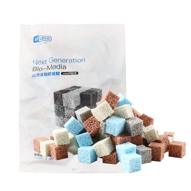 YEE 고효율 정수 4D 매직큐브 여과재 1L - 80개입 13,860원