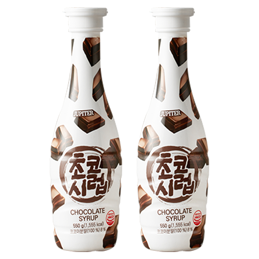 쥬피터 초코시럽, 550g, 2개 8,090원