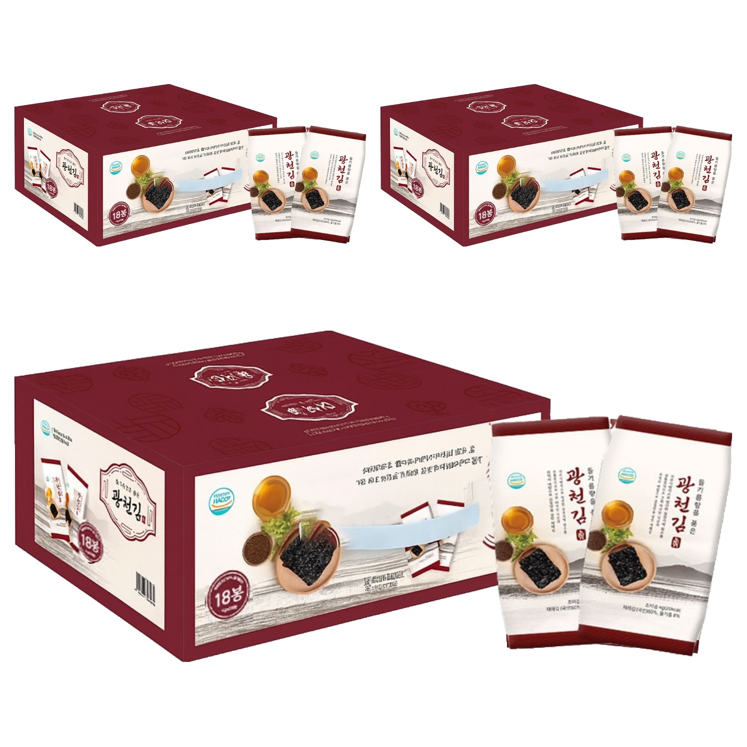 광천김 들기름향을 품은 광천김, 4g, 54개 23,700원